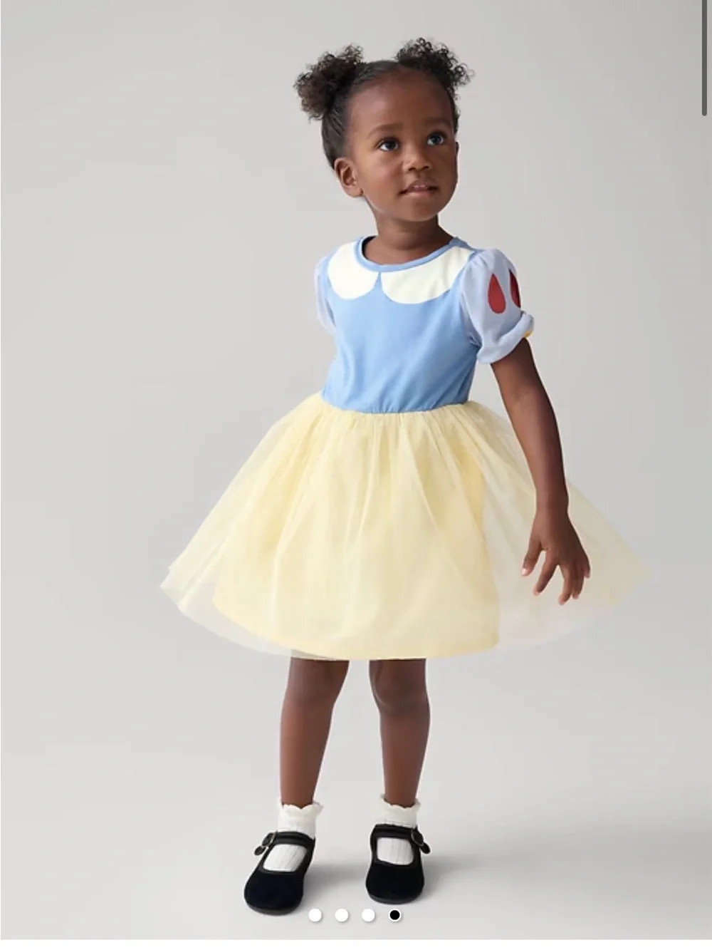GAP Blue and Yellow Kids Fairy Tale Costume Dress with Red Accents